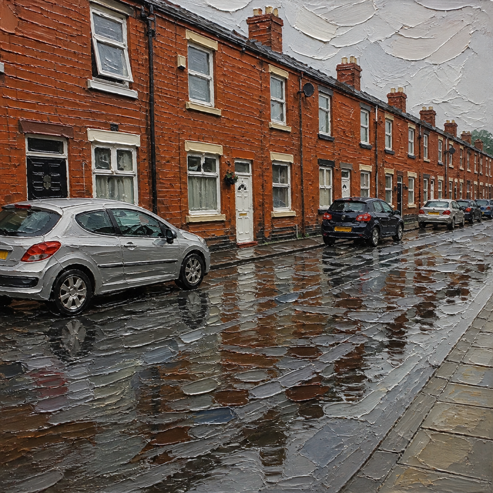 What The Paint Casts Its Own Shadow returned for a second photograph