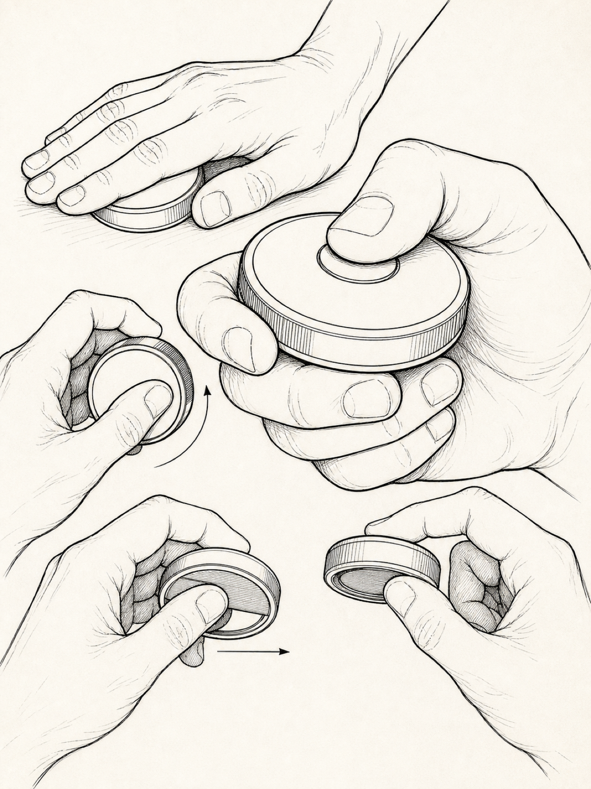 A result produced by Every Finger Gets a Line
