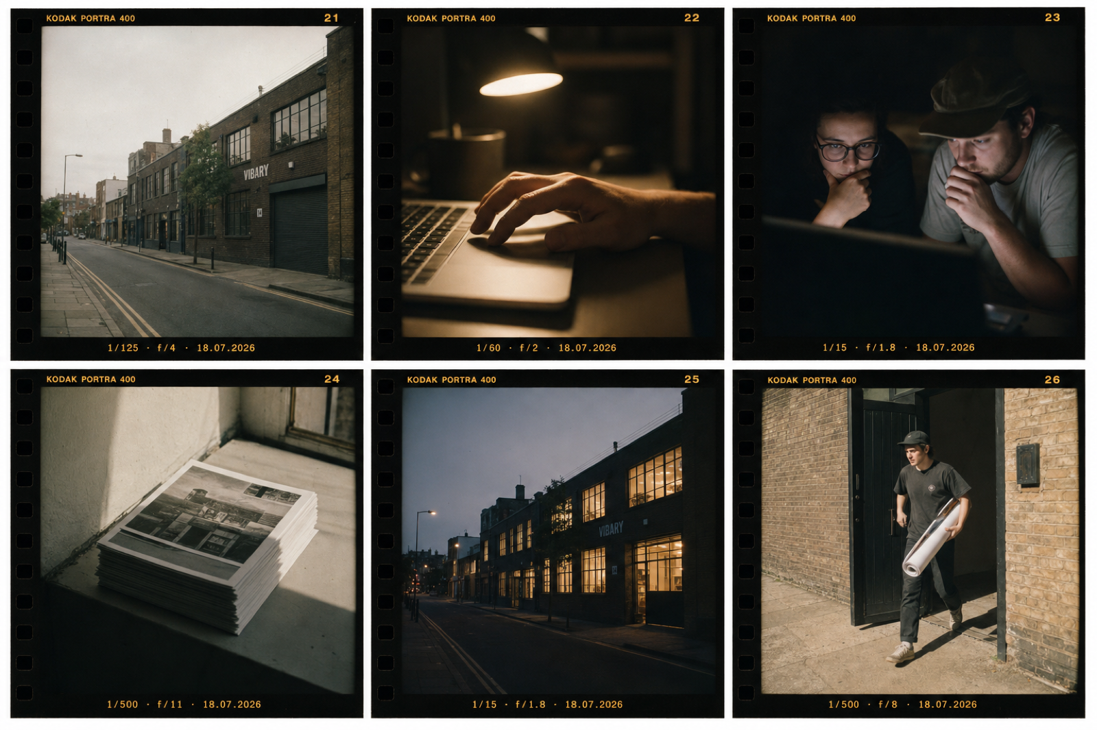 A result produced by One Roll, Six Frames